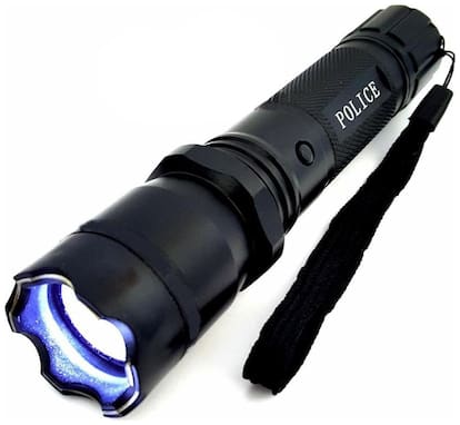 Alloy Body Long Range Police Torch (11CM)