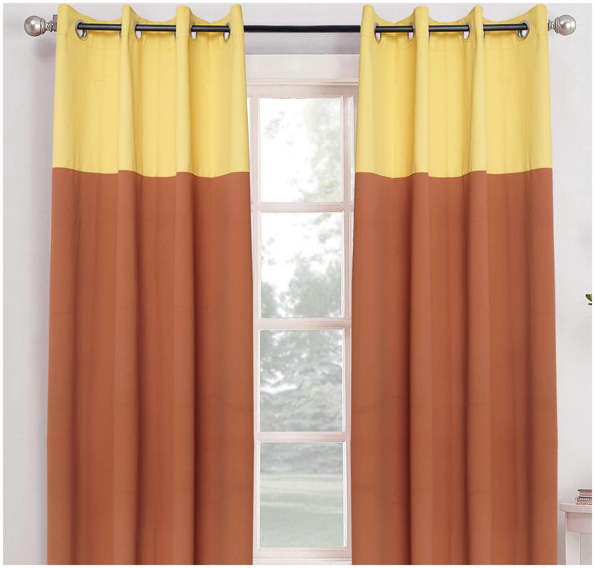 Buy American Elm 2 Panel Chocolate And Yellow Imported Premium Two