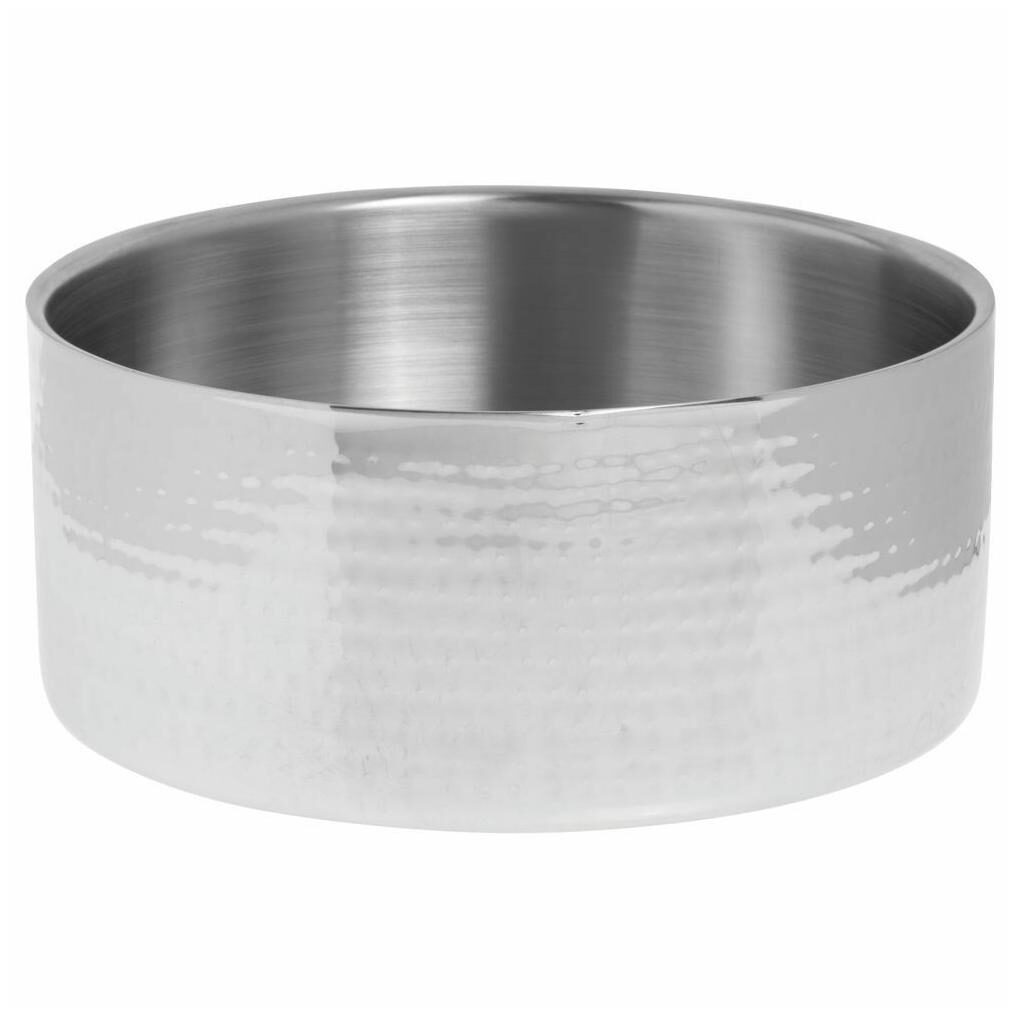 

American Metalcraft Serving Bowl 10 5 L x 10 1 W Silver DWBH10
