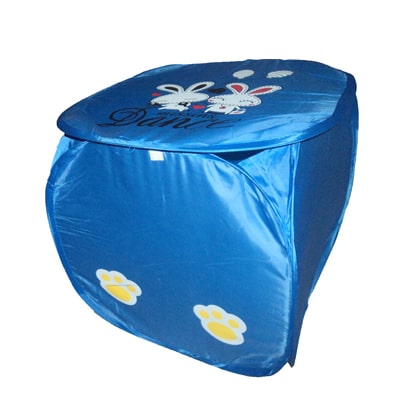 

Amita s Home Furnishing Blue Color Multipurpose Foldable Laundry Bag