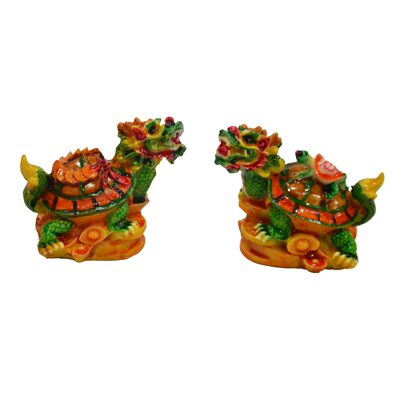 

Amjalika Feng Shui Dragon Tortoise Pair
