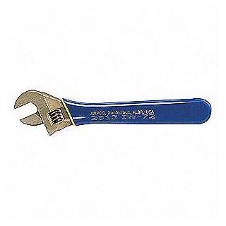 

AMPCO Nickel Aluminum Bronze Adj Wrench Ins Nonspark 8 1-1 8 Cap IW-71