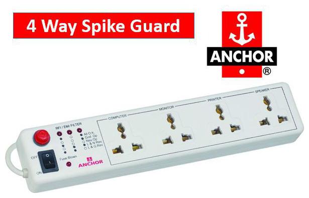 

ANCHOR - 4 Universal Socket Shutter ( Single Switch )