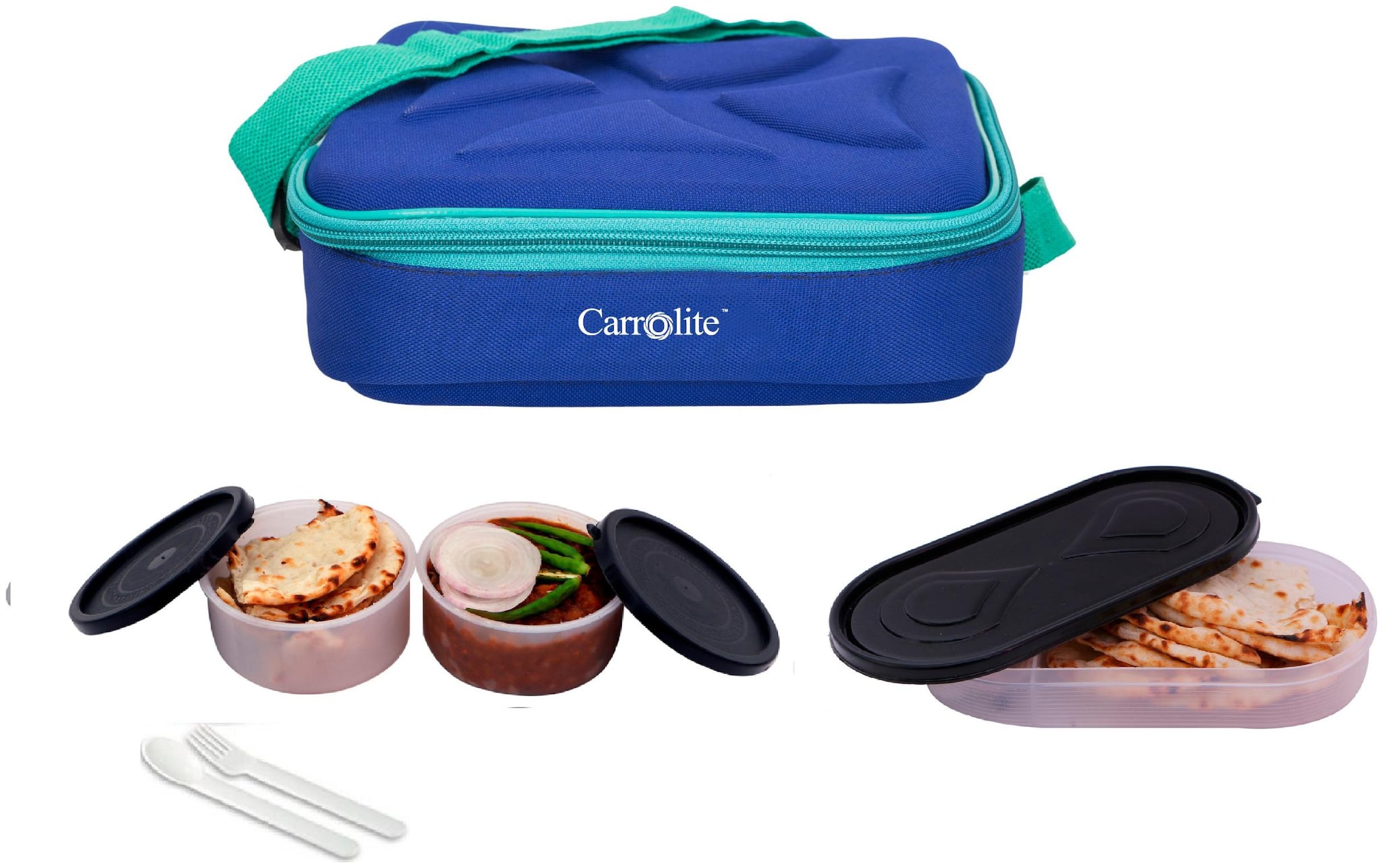 

Carrolite Assorted Lunch box ( Set of 1 750 ml )