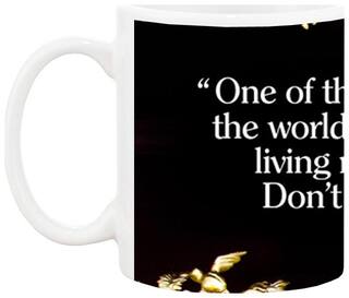 Andy Rooney Quotes Ceramic Coffee Mug by AshvahTM Mug-1983