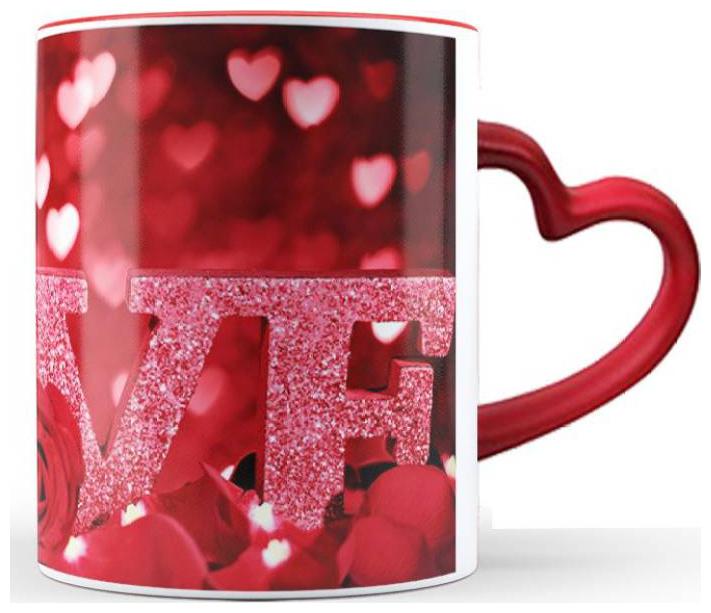 

AngaarLook I Love You Printed Ceramic Coffee Mug