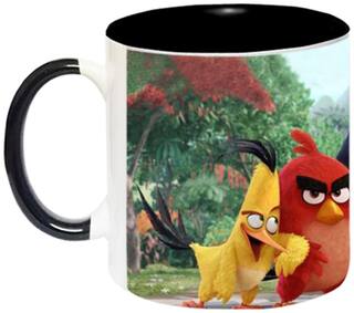 Angry Birds Ceramic Coffee Mug by AshvahTM - MUG602-BLK