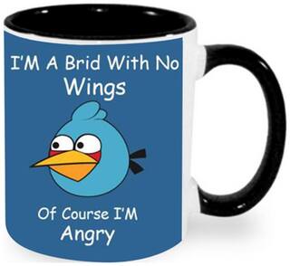 Angry Birds Ceramic Coffee Mug by AshvahTM - MUG941-BLK
