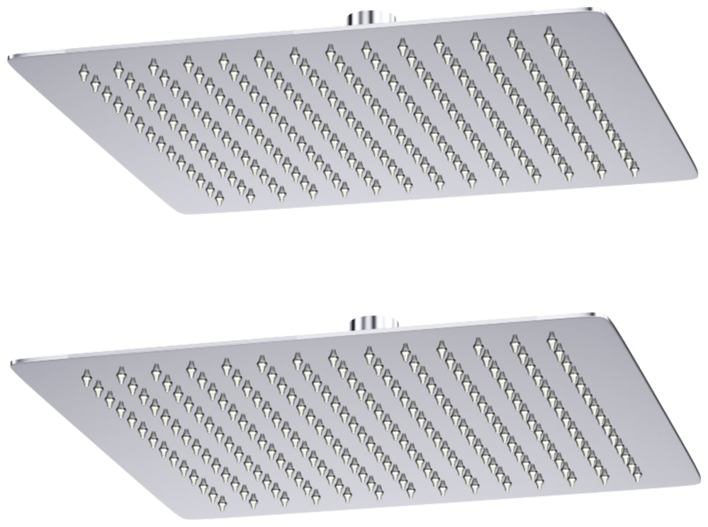

ANMEX 10x10 ULaSlim Rain Shower Head without Arm -Pack of 2