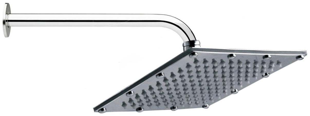 

ANMEX 8x8 Sandwich Rain Shower Head with 15inch Round Arm