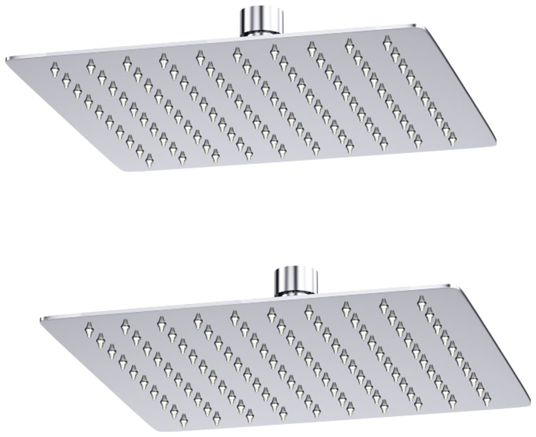 

ANMEX 8x8 ULaSlim Rain Shower Head without Arm -Pack of 2