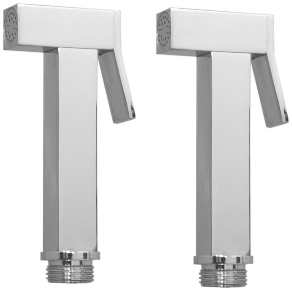 

ANMEX Wall Mount Brass Health Faucets ( Push Controlled )