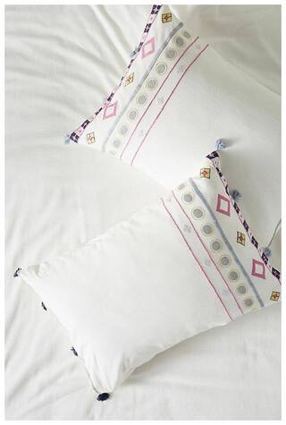 Buy Anthropologie Embroidered Meramec King Shams Pillow Cases Boho
