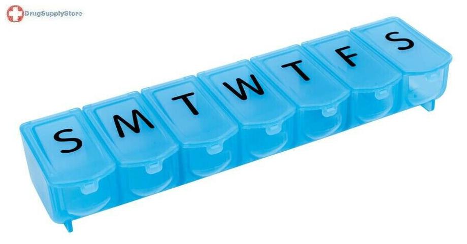 

Apex 7-Day Ultra Bubble-Lok XL Pill Organizer 70085 Color will Vary