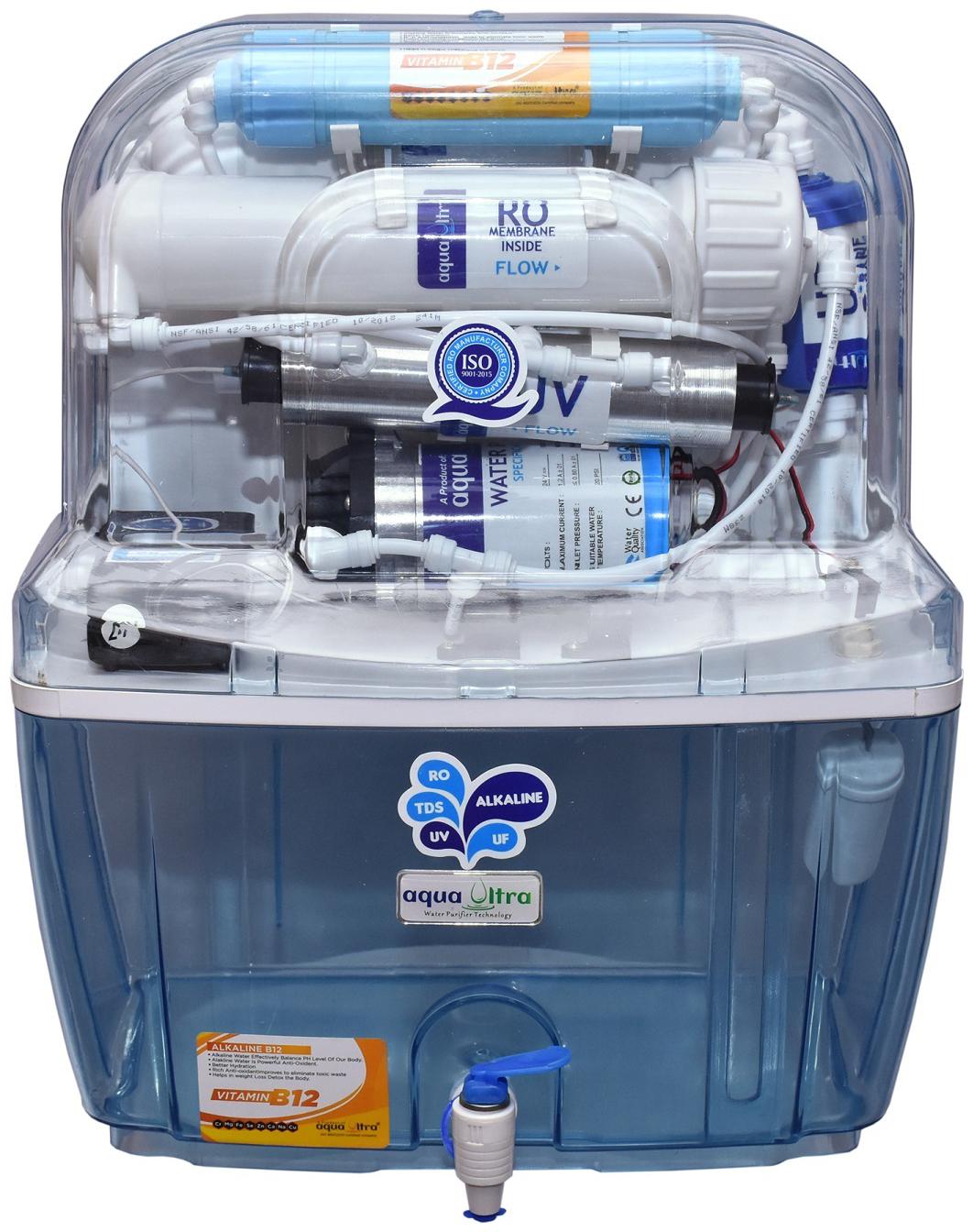 

Aqua Ultra Classic T RO 11W UV(OSRAM Made In Italy) B12 TDS Contoller Water Purifier