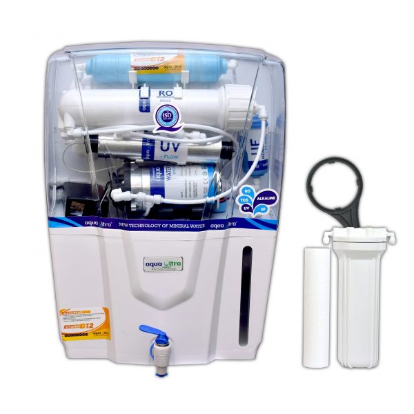 

Aqua Ultra Premier RO 11W UV(OSRAM Made In Italy) B12 TDS Controller Water Purifier