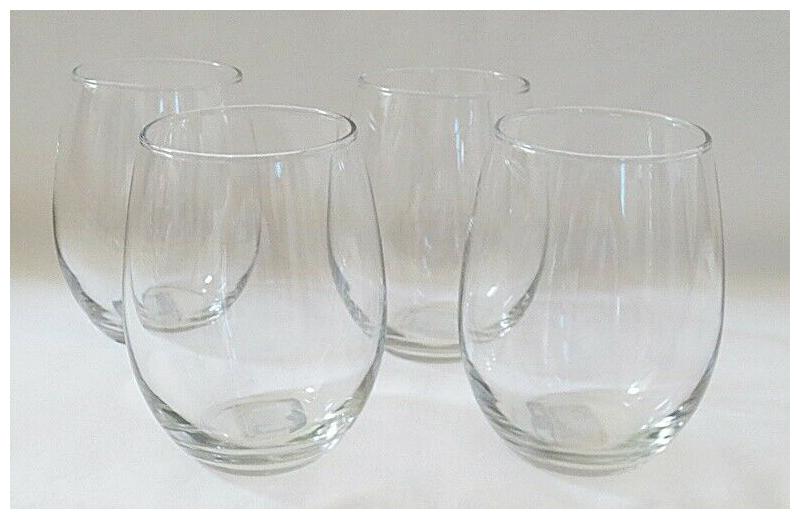 

ARC Luminarc Cachet Pattern 15-oz Stemless Wine Glass Set of 4