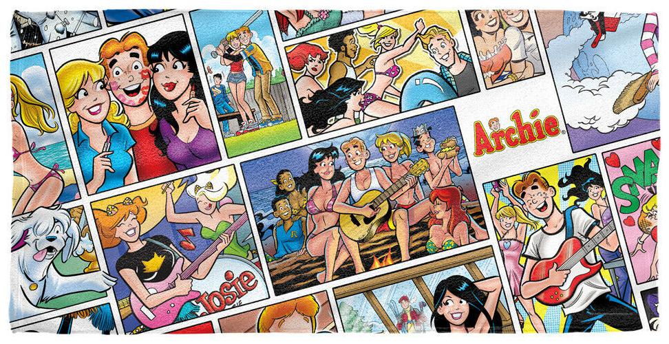 

Archie Memories Licensed Beach Towel 60in by 30in