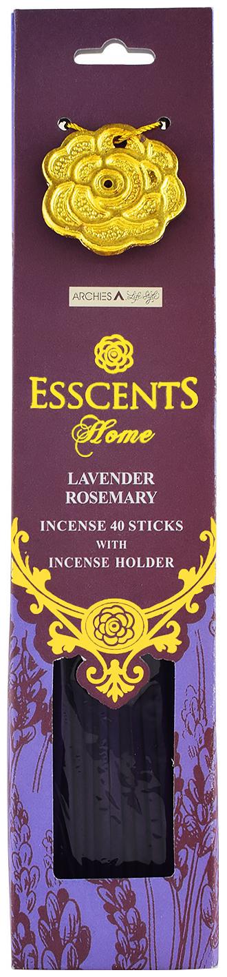 

Archies Incense Sticks With Holder Lavender Rosemary Fragrance Pack Of 40 Sticks