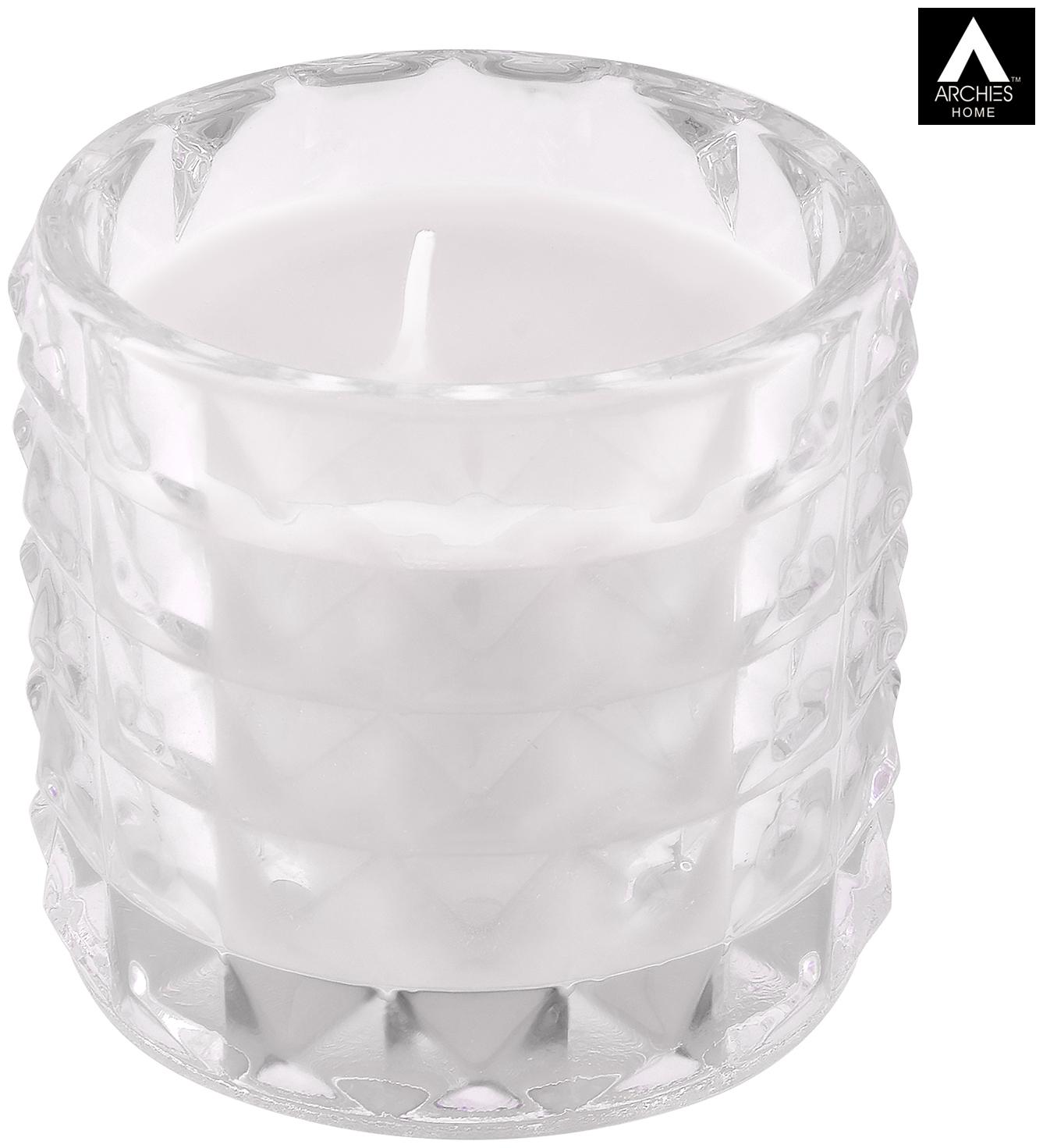 

Archies Paraffin wax White Scented candle