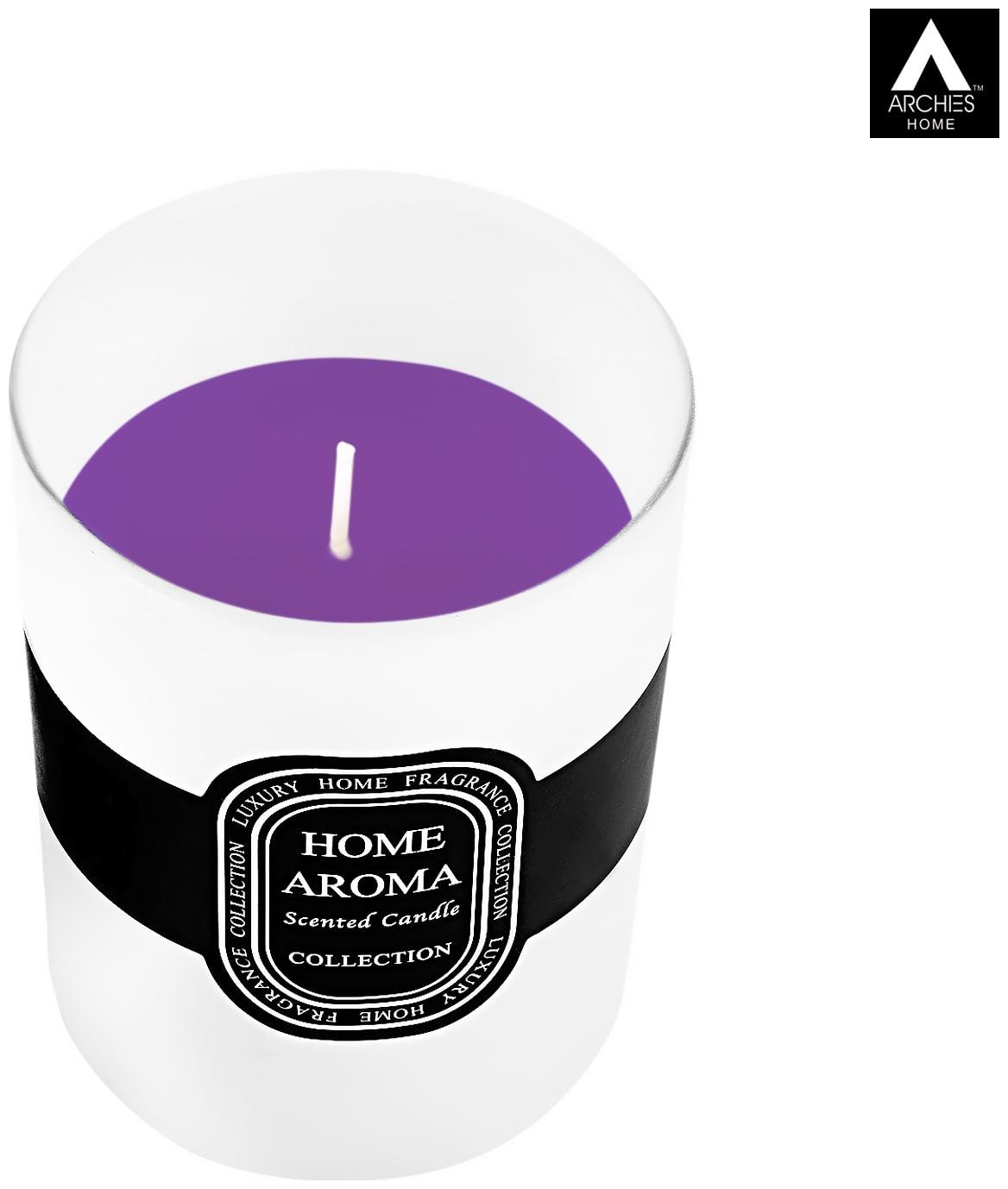 

Archies Paraffin wax Purple Scented candle