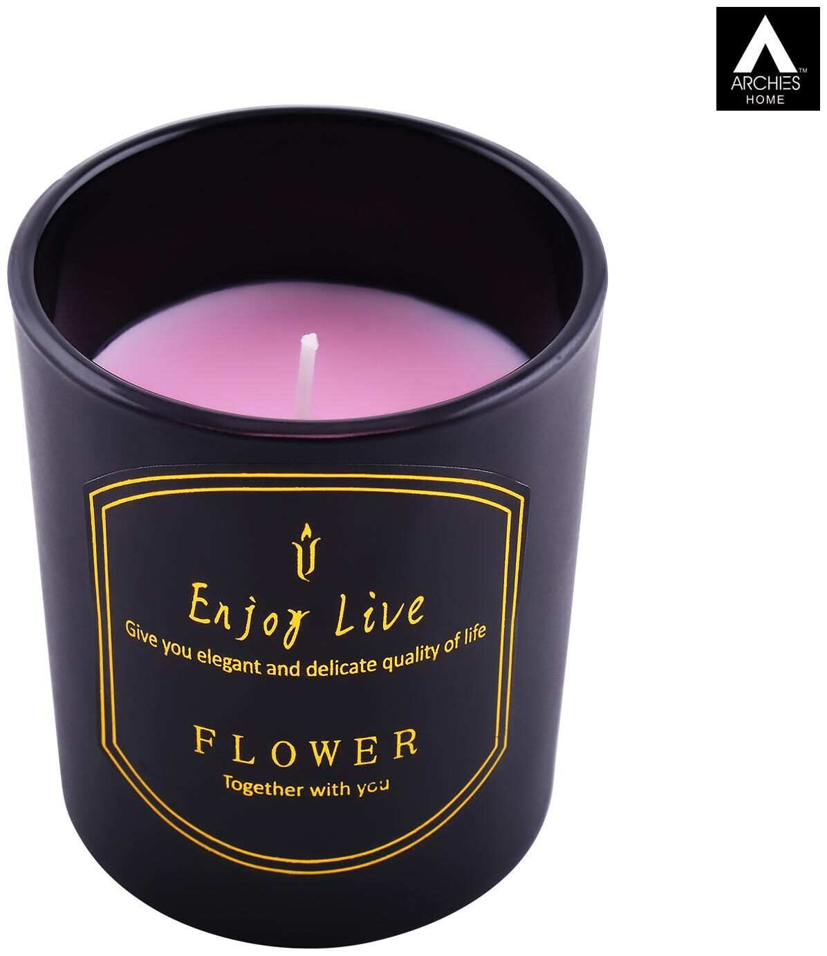 

Archies Paraffin wax Pink Scented candle