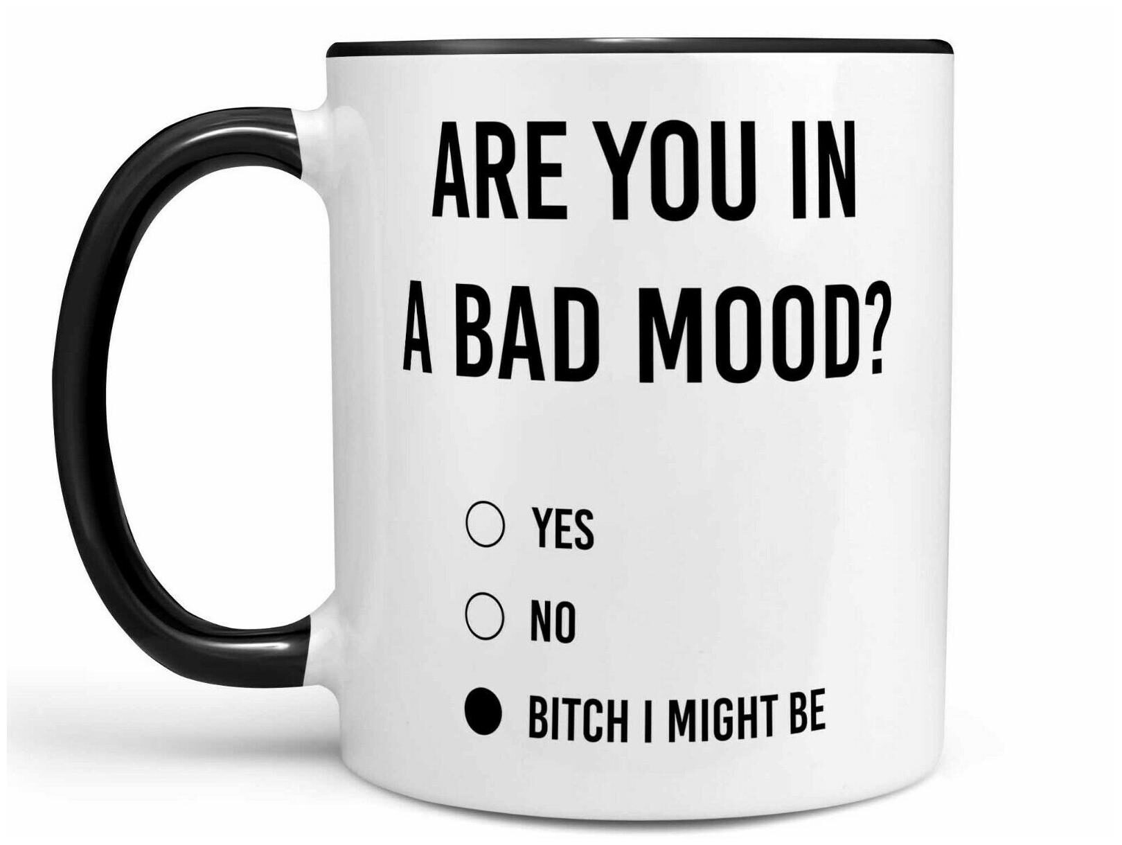 

Are You in a Bad Mood B tch I Might Be Coffee Mug Funny Coffee Mug or Cup Gift