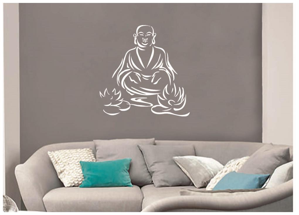

Arhat Asr-E361 Spiritual Lord Laughing Buddha Pattern Wall Stencils