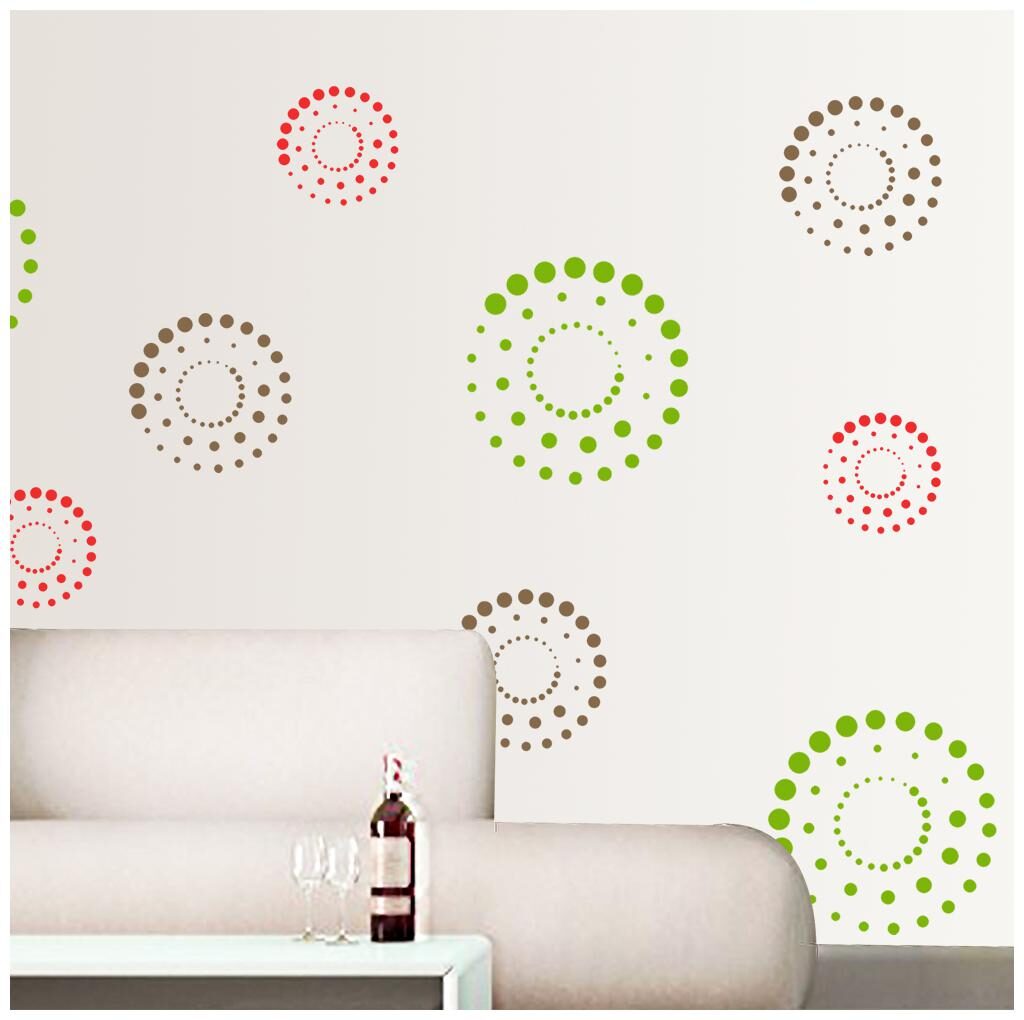 

Arhat Asr-E489 Damask Pattern Glossy Pvc Wall Stencils