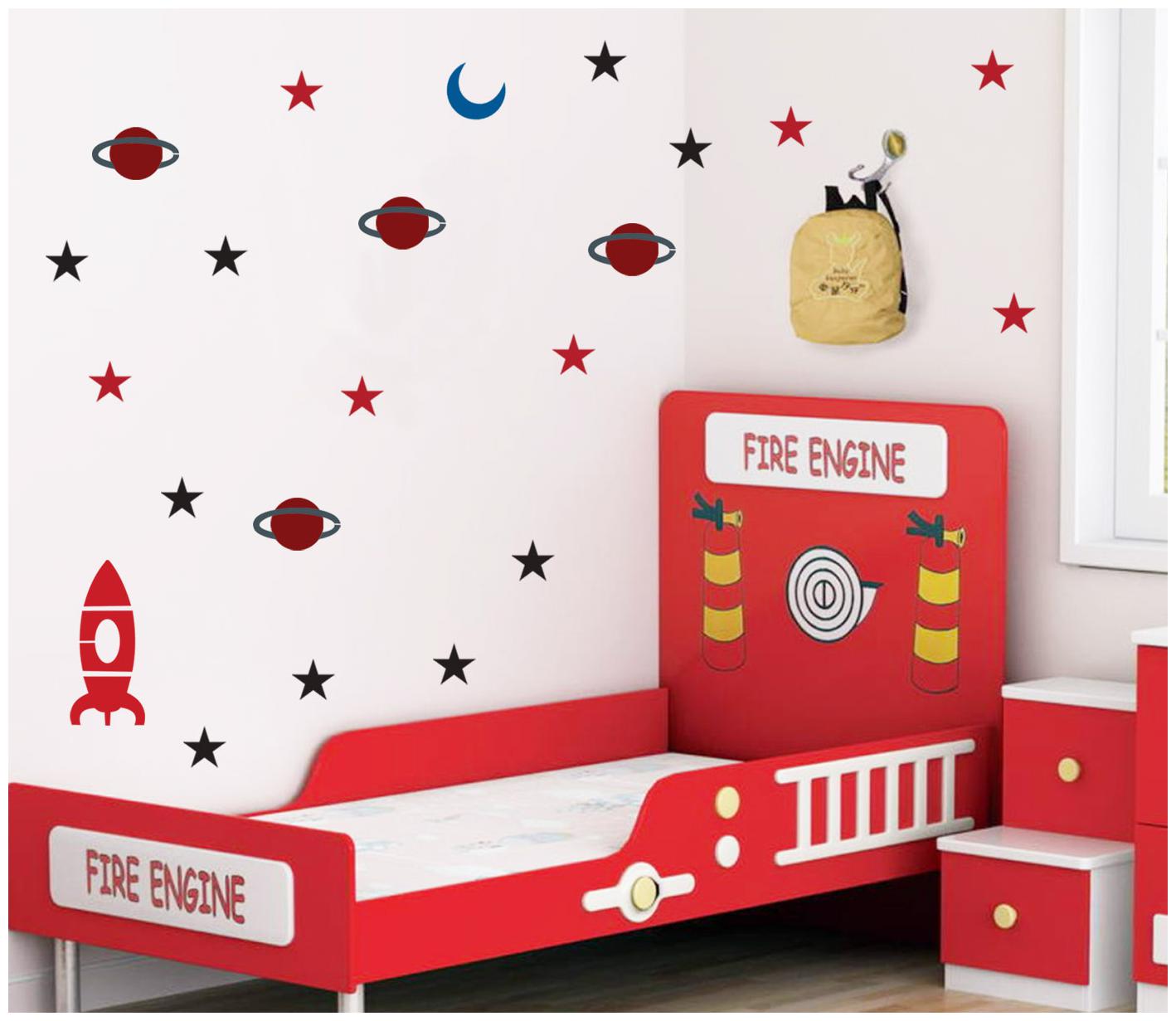 

Arhat Asr-E498 Kids Pattern Glossy Pvc Wall Stencils