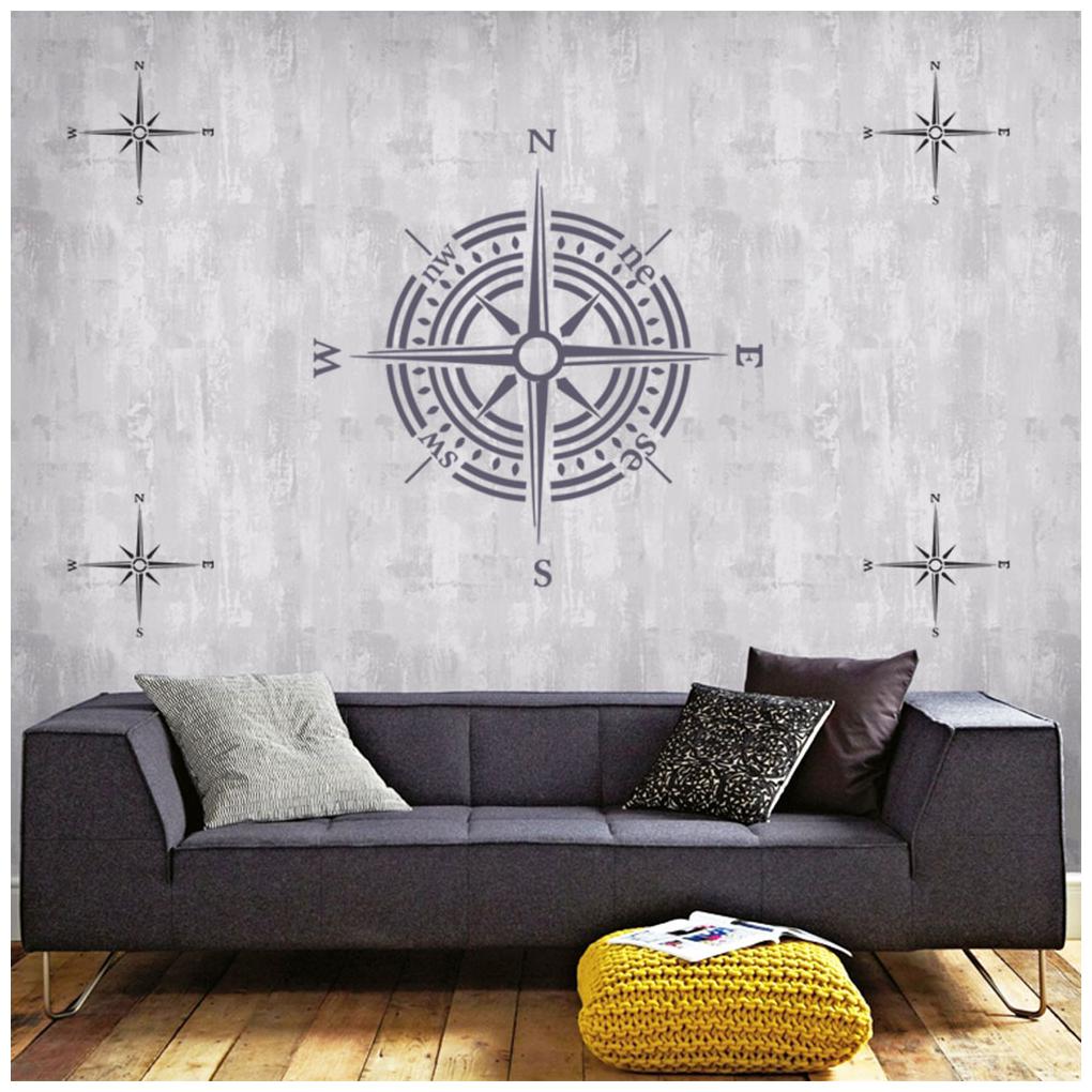 

Arhat Asr-E457 Pattern Glossy Pvc Wall Stencils