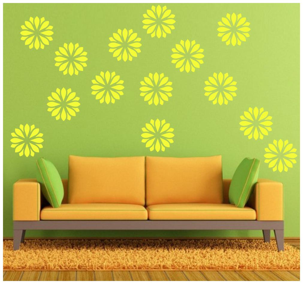 

Arhat Asr-E544 Pattern Glossy Pvc Wall Stencils