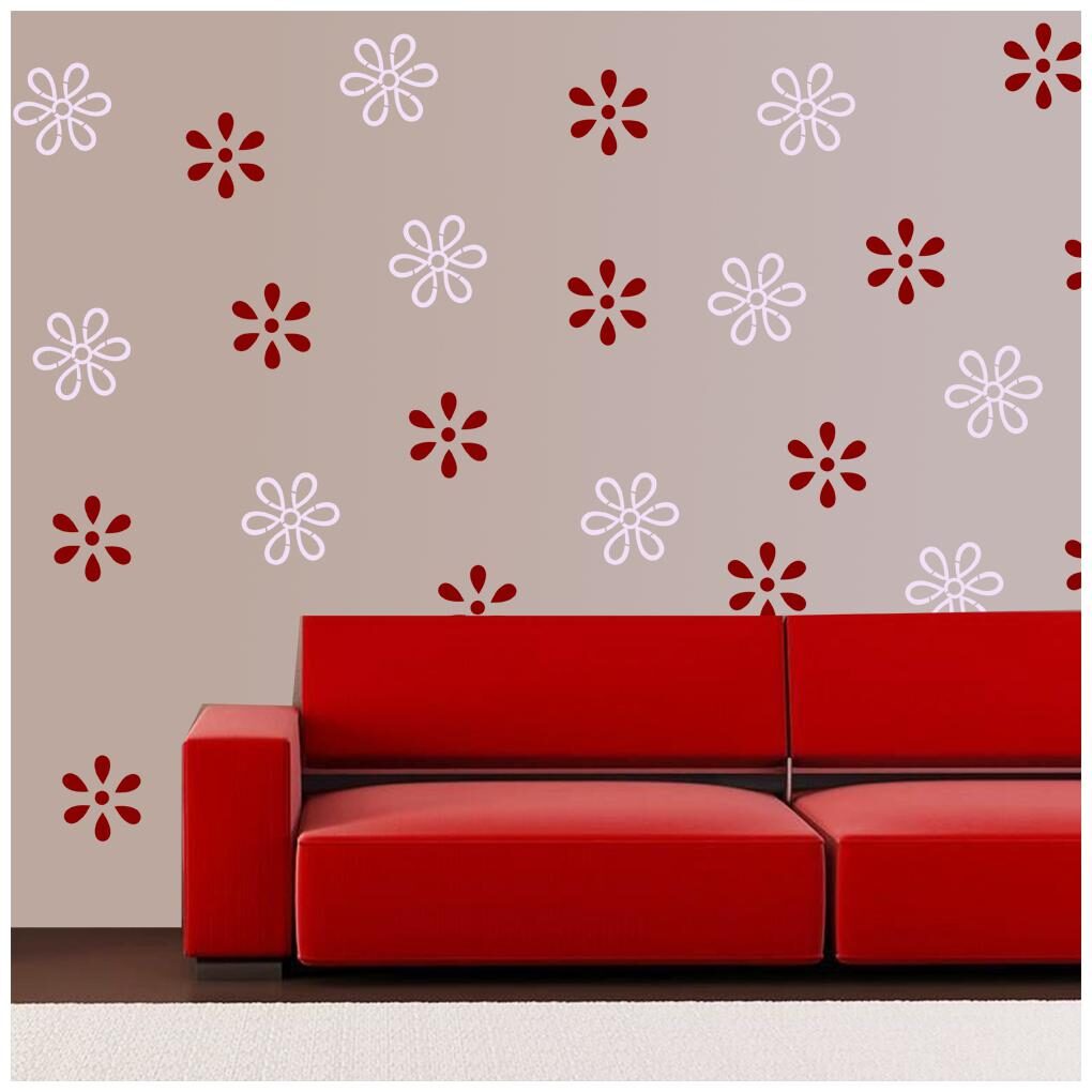 

Arhat Asr-E603 Pattern Glossy Pvc Wall Stencils