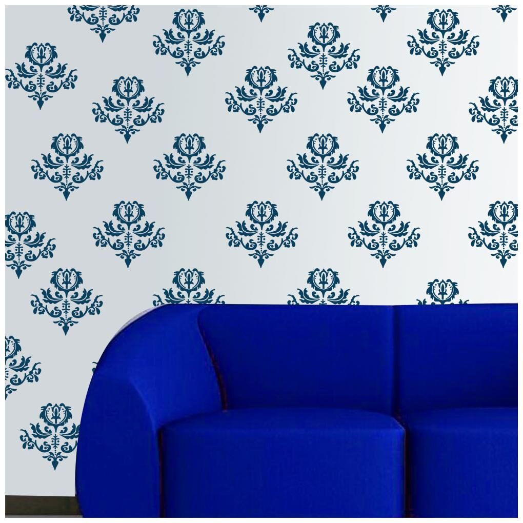 

Arhat Asr-E605 Pattern Glossy Pvc Wall Stencils