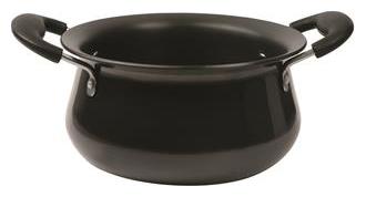 

Aristo Hard Anodized Handi With Steel LId 3 mm 3600 ml Aluminium Black Silver