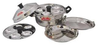 Aristo Idli Maker ( Stainless Steel , Set of 1 )