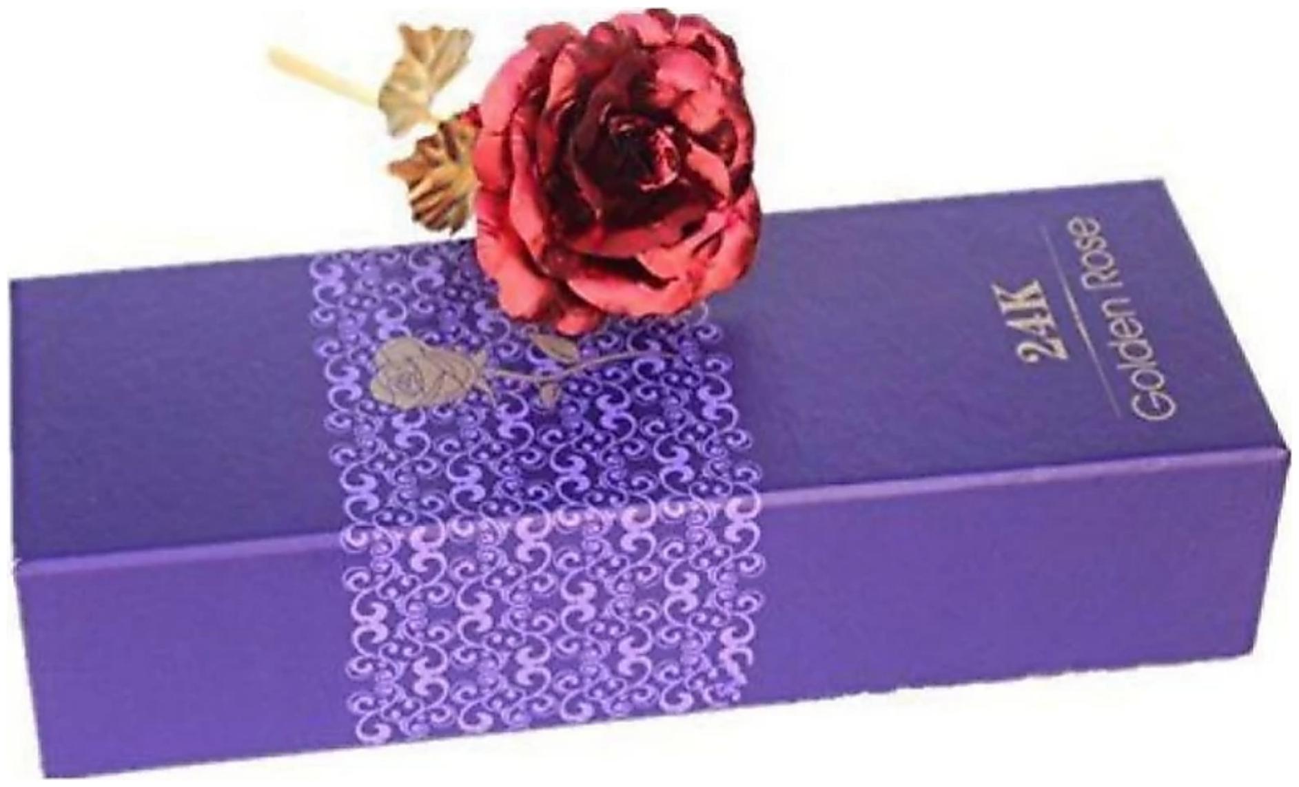 

ARTIFICIAL FLOWER FLOWER ROSE GIFT PACK RED COLOR PACK OF 1
