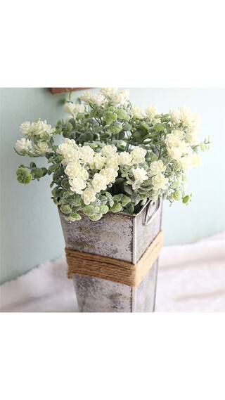 buy artificial flowers decoration simple and natural flocking