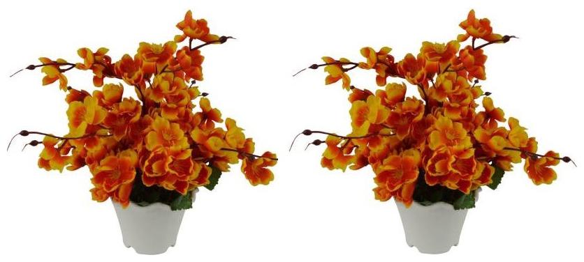 

Artificial Orchid Bonsai Plants Set of 2 PCS