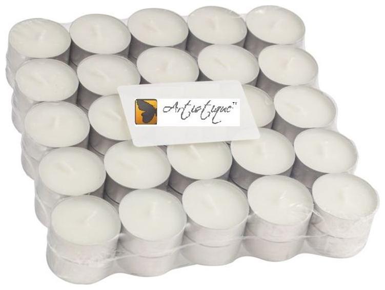

Artistique Paraffin wax White T-light