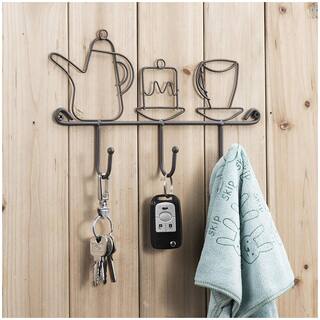 Buy Artzzs Basics Decorative Wall Mounted 3 Hooks Charming Cup