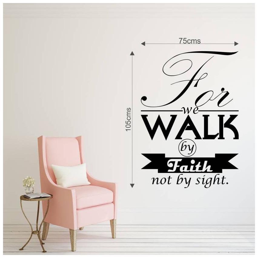 

ARWY wall ticker For we walk stikcer for wall 59X70cm