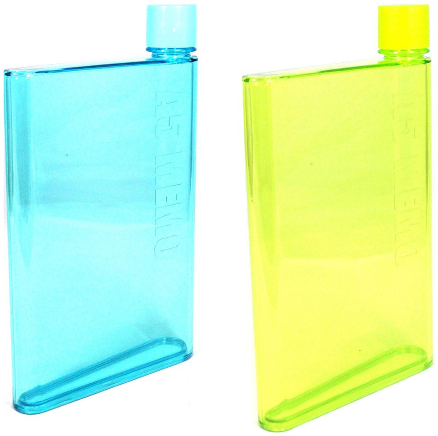

ARYSHAA Plastic Assorted Water Bottle ( 420 ml Set of 2 )
