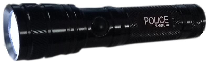 

Aryshaa Aluminium Alloy Body Non Rechargeable Handheld Police Torch (16CM)