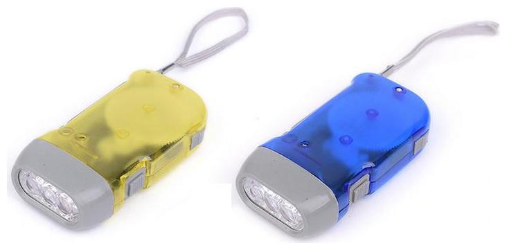 

Aryshaa Hand Pressing 3 Led Dynamo Wind Up Rechareable With Hand Pressing Only Pack Of 2