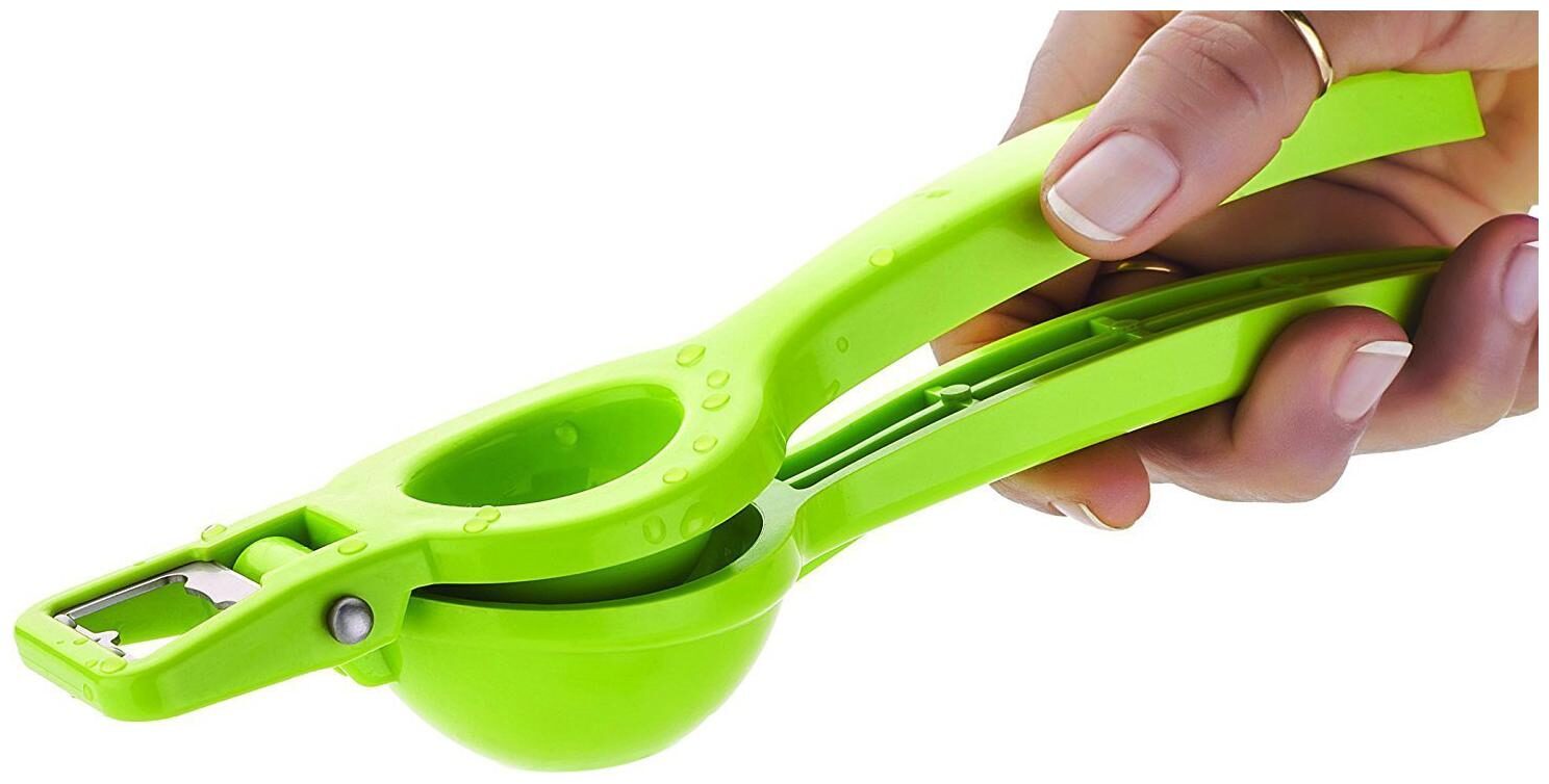

Aryshaa Lemon Squeezer with Bottle Opener Attached Stronger Squeezers Lemon Lime Juicer Orange Fruit Hand Press Manual Squeezer Juicer