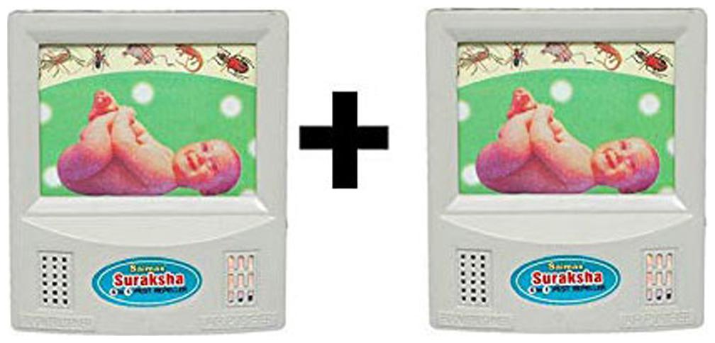 

Aryshaa Suraksha Pest repellent device for room Pest Repeller Cum Health Care System (Pack of 2)