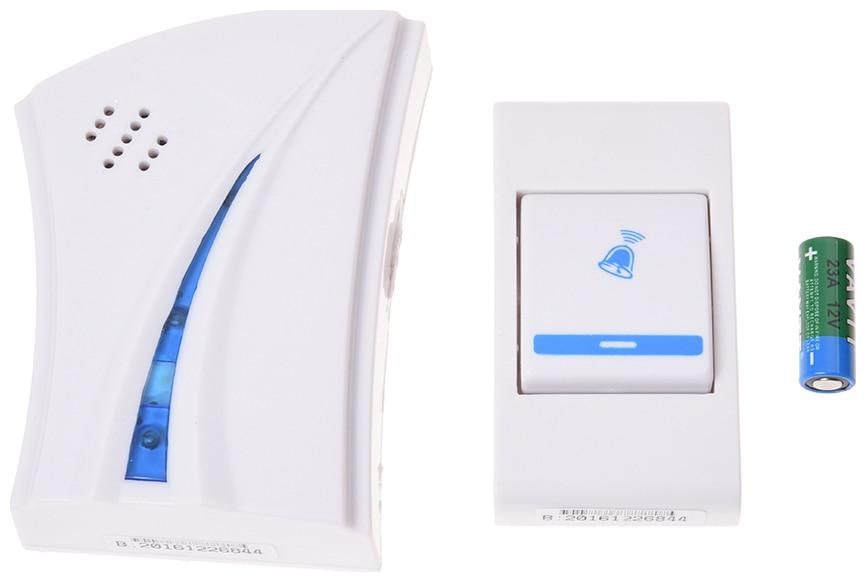 

Aryshaa Wireless Cordless Calling Remote Door Bell for Home Office Shop - Assorted Colors and Design (Pack of 1)