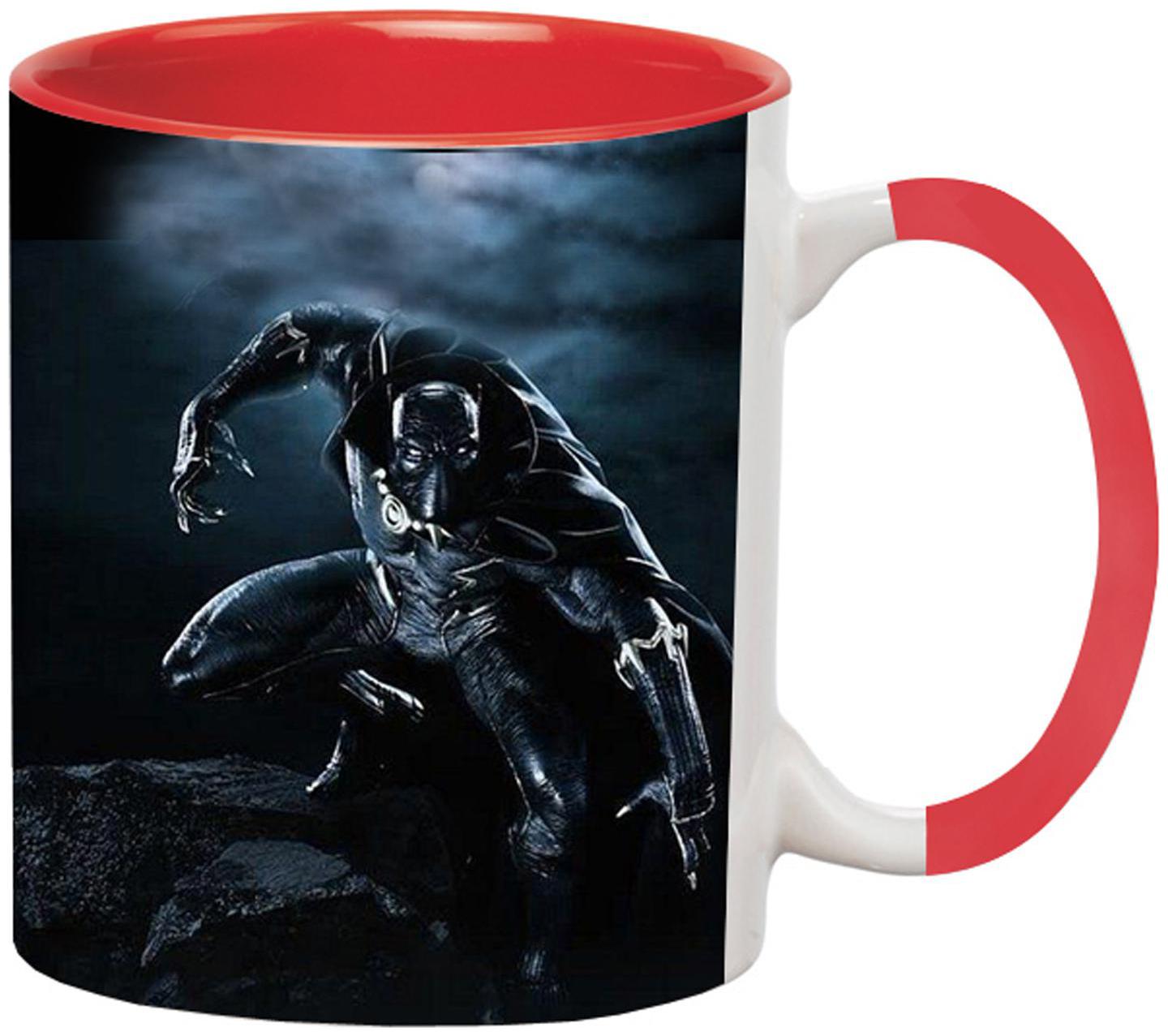 

Ashvah Black Panther Ceramic Coffee Mug for Friends Birthday Gifts for Kids Return Gifts