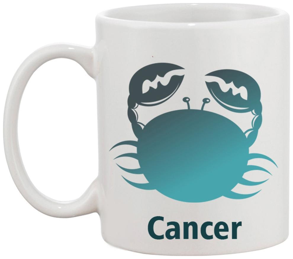 

Ashvah Cancer Ceramic Designer Mug by AshvahTM- Mug006